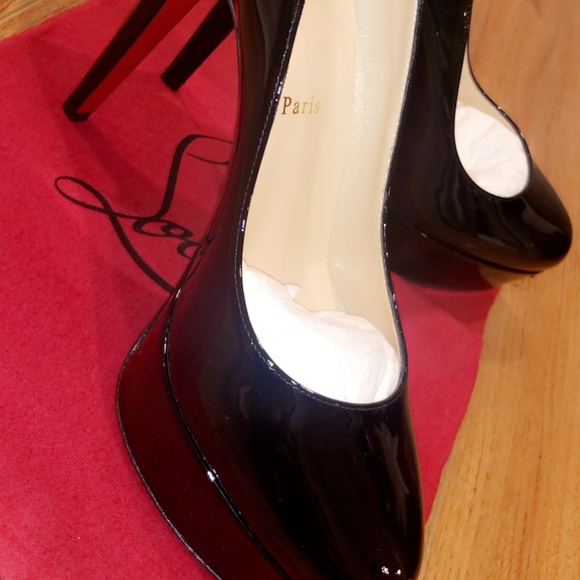 CHRISTIAN LOUBOUTIN, Bianca python platform pumps Grey  Louboutin Bianca Pump